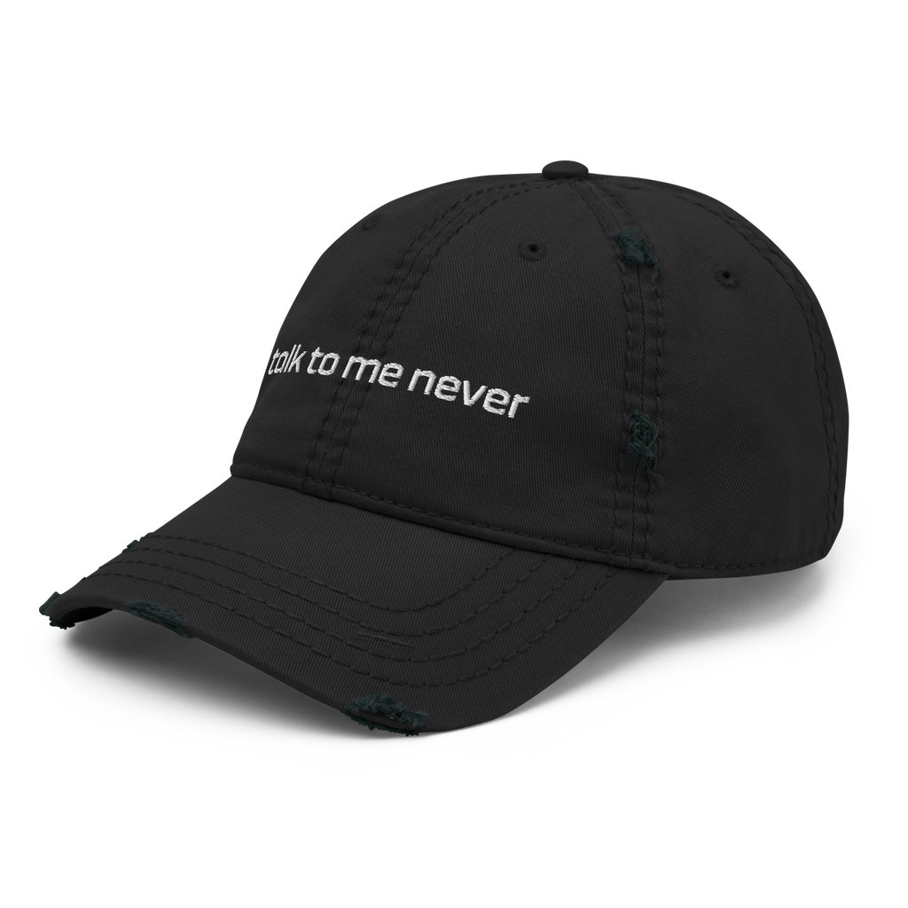 talk to me never hat