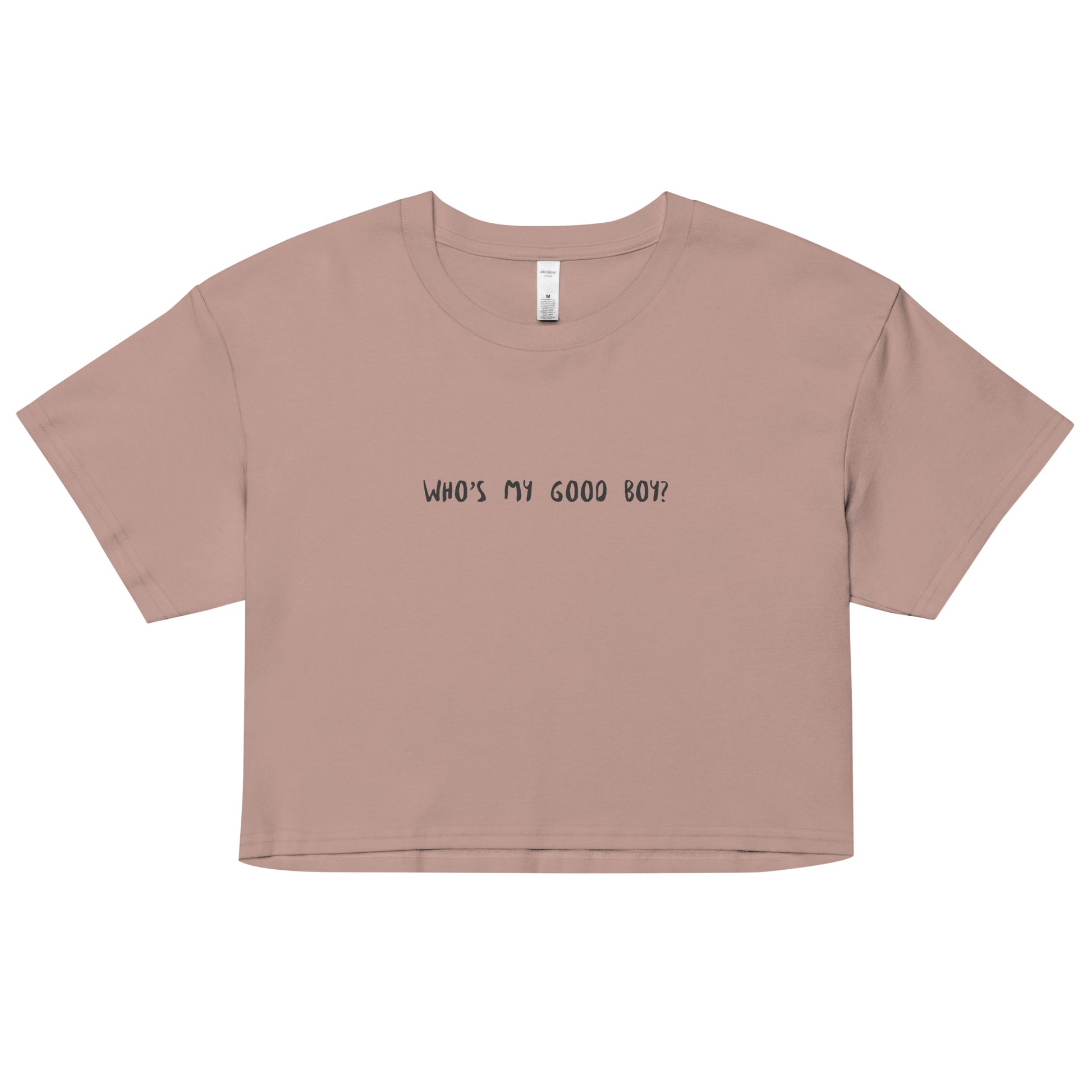 Who's my good boy? Women’s crop top